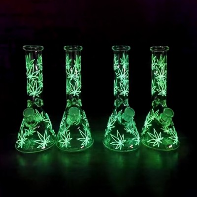 AT-Glassbong 26cm Glow in the