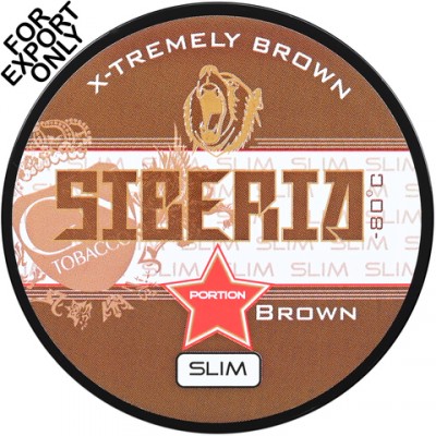 Siberia -80° Brown Slim