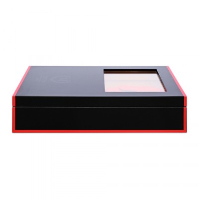 MY-Humidor Black and Red, Flat